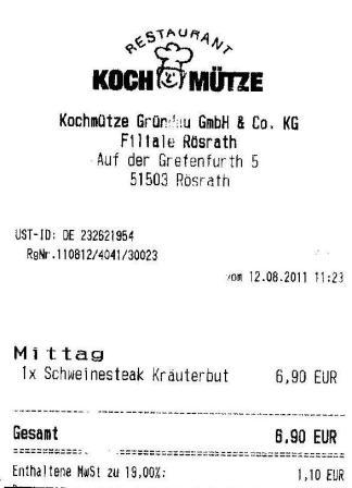 gfhg Hffner Kochmtze Restaurant